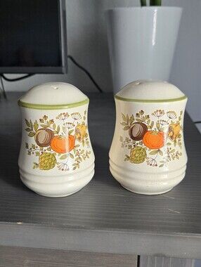 Vintage Ceramic Salt and Pepper Shakers